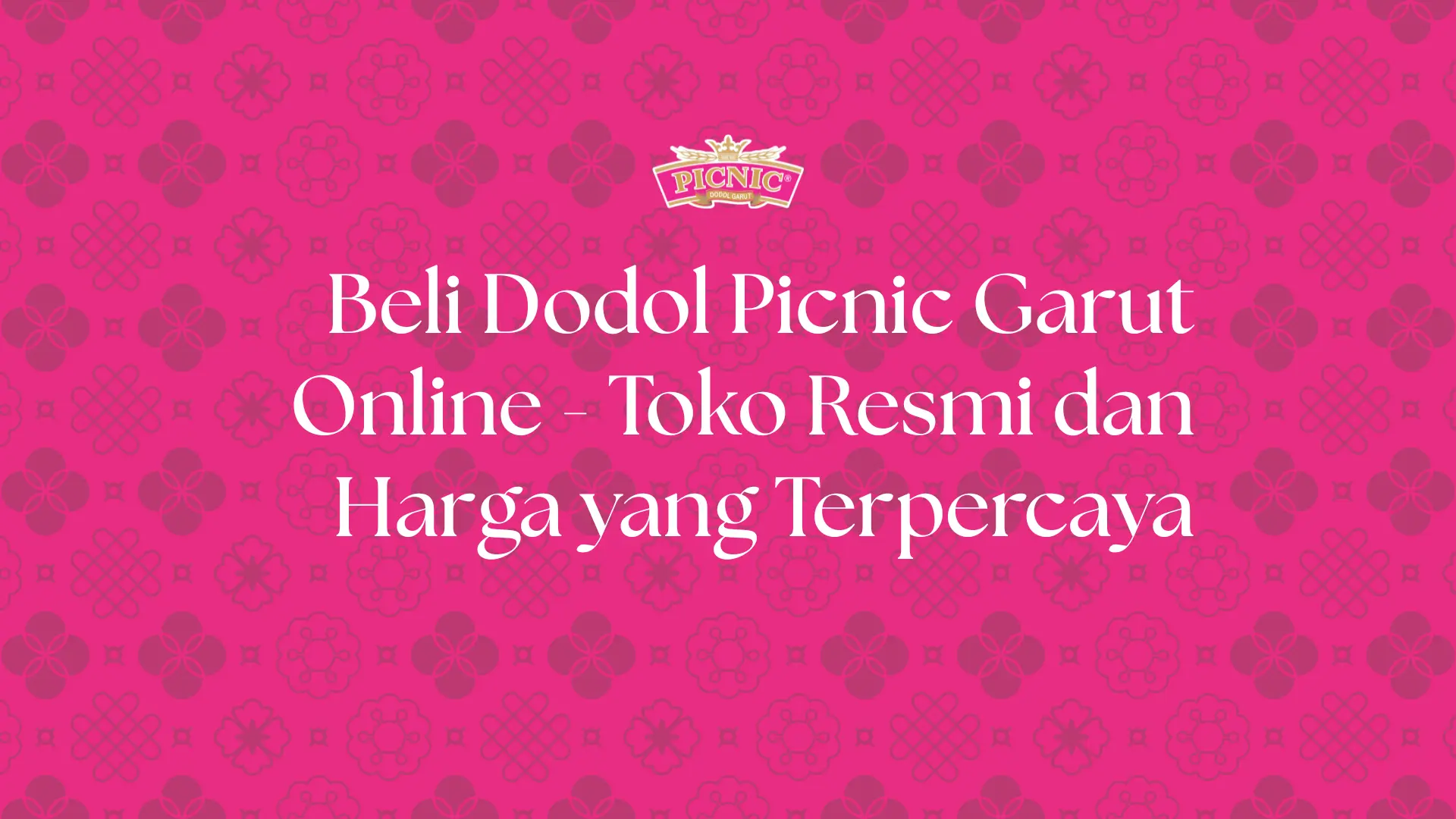 beli dodol garut picnic online