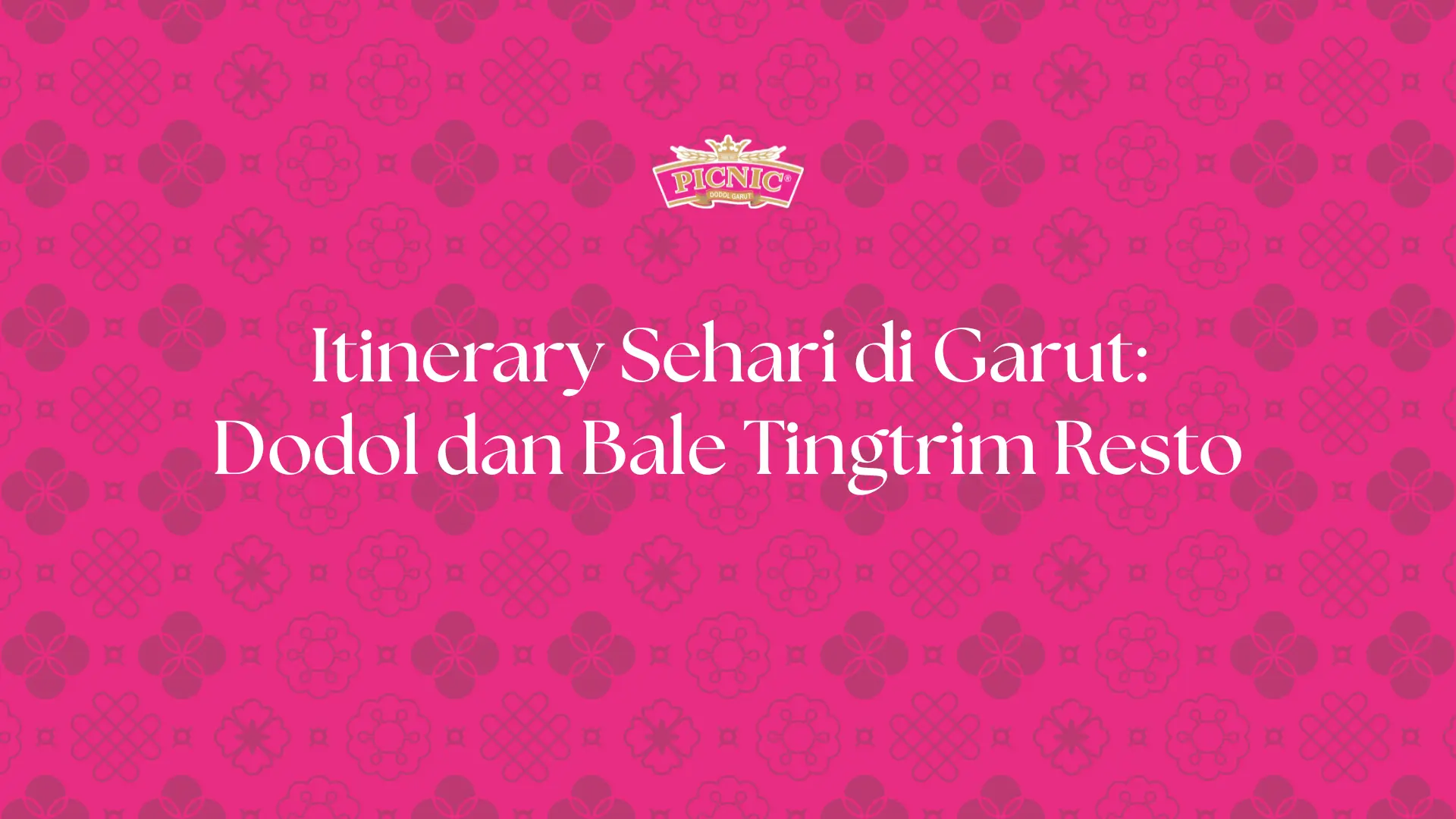 itinerary sehari di garut