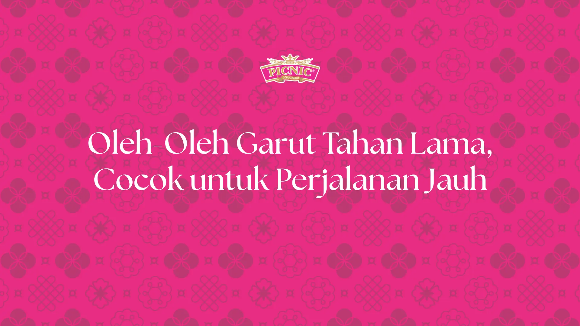 oleh-leh garut untuk keluarga