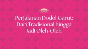 Perjalanan pembuatan Dodol Garut secara tradisional