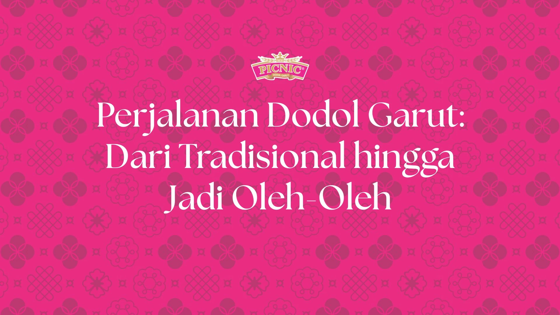 Perjalanan pembuatan Dodol Garut secara tradisional