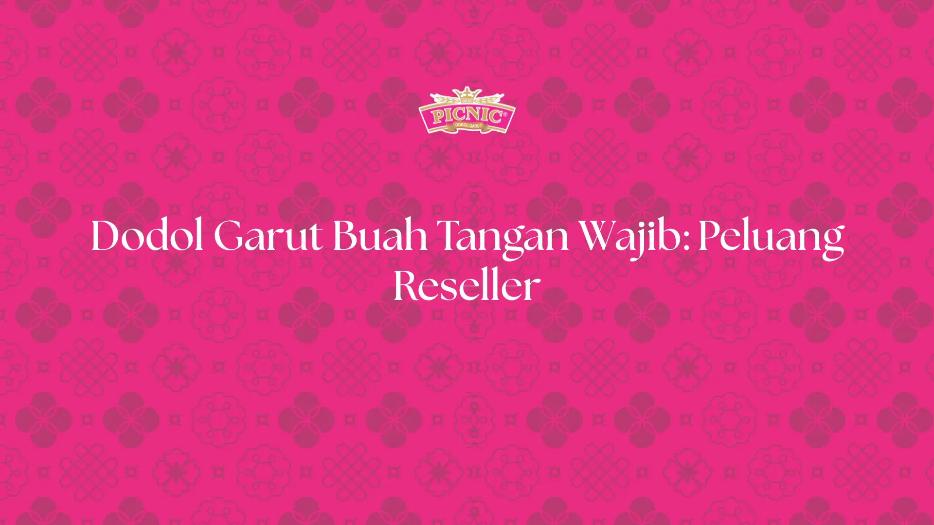 Dodol Garut Buah Tangan Wajib
